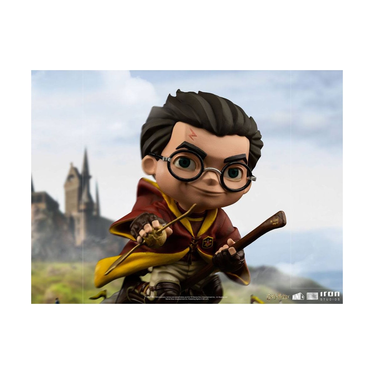 Iron Studios - Harry Potter Mini Co. PVC - Harry Potter en el partido de quiddich