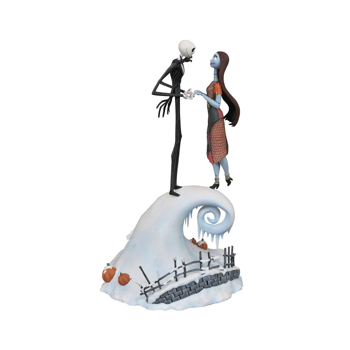 Estatua de Diamante Millestones - Jack y Sally - La extraña Navidad del Sr. Jack