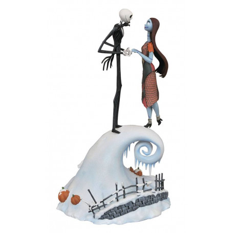 Estatua de Diamante Millestones - Jack y Sally - La extraña Navidad del Sr. Jack