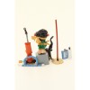 Pixi - Spirou - Champignac sentado en su cantina