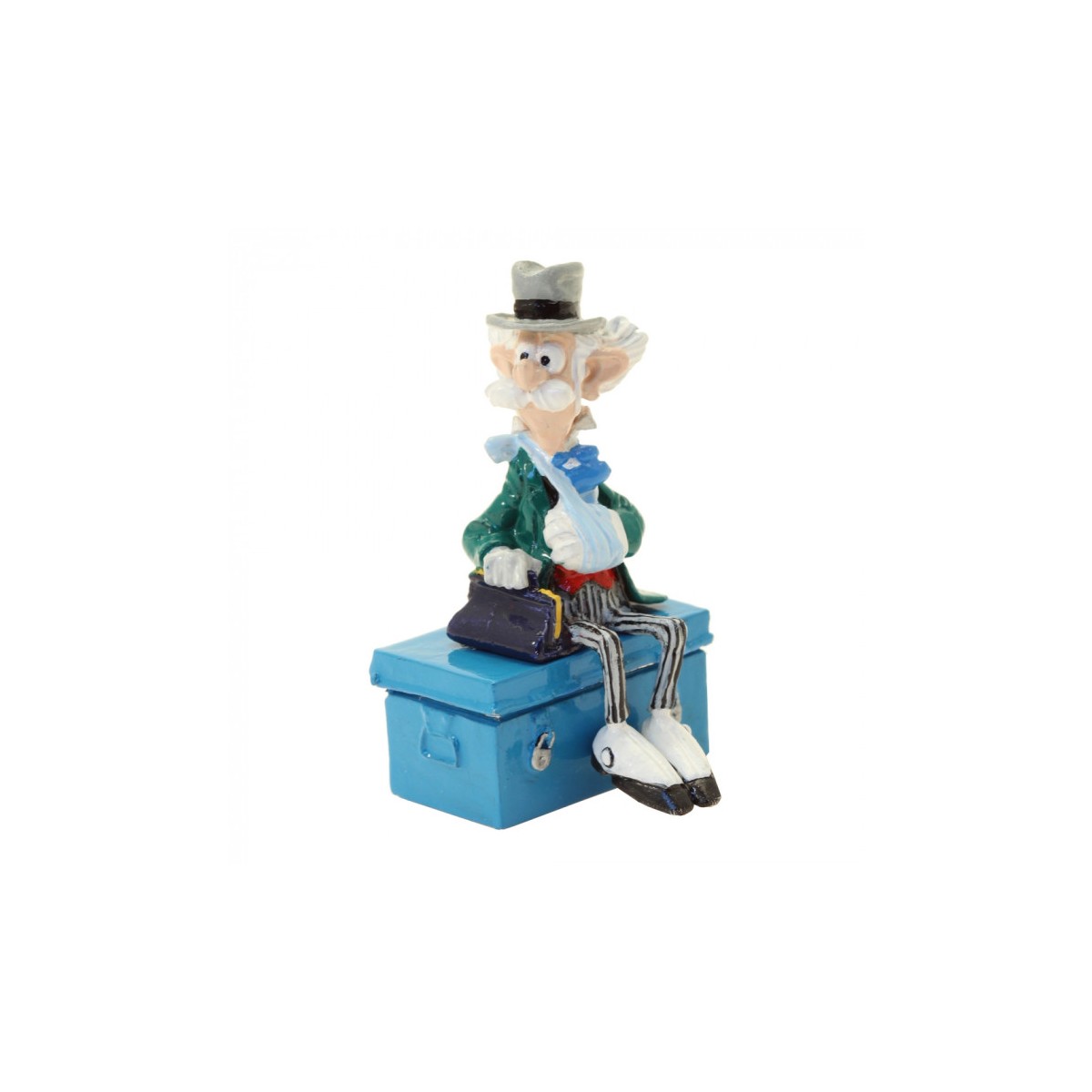 Pixi - Spirou - Champignac sentado en su cantina