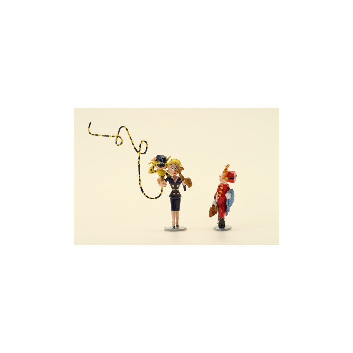 Pixi - Spirou - Spirou con Marsupilami, Spip y Azafata