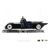 Iron Studios - Batman y Batmóvil Deluxe - Batman The Animated Serie 1/10 DX Art Scale