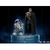 IRON STUDIOS - Luke Skywalker y Grogu BDS Art Scale 1/10 - Star Wars The Mandalorian
