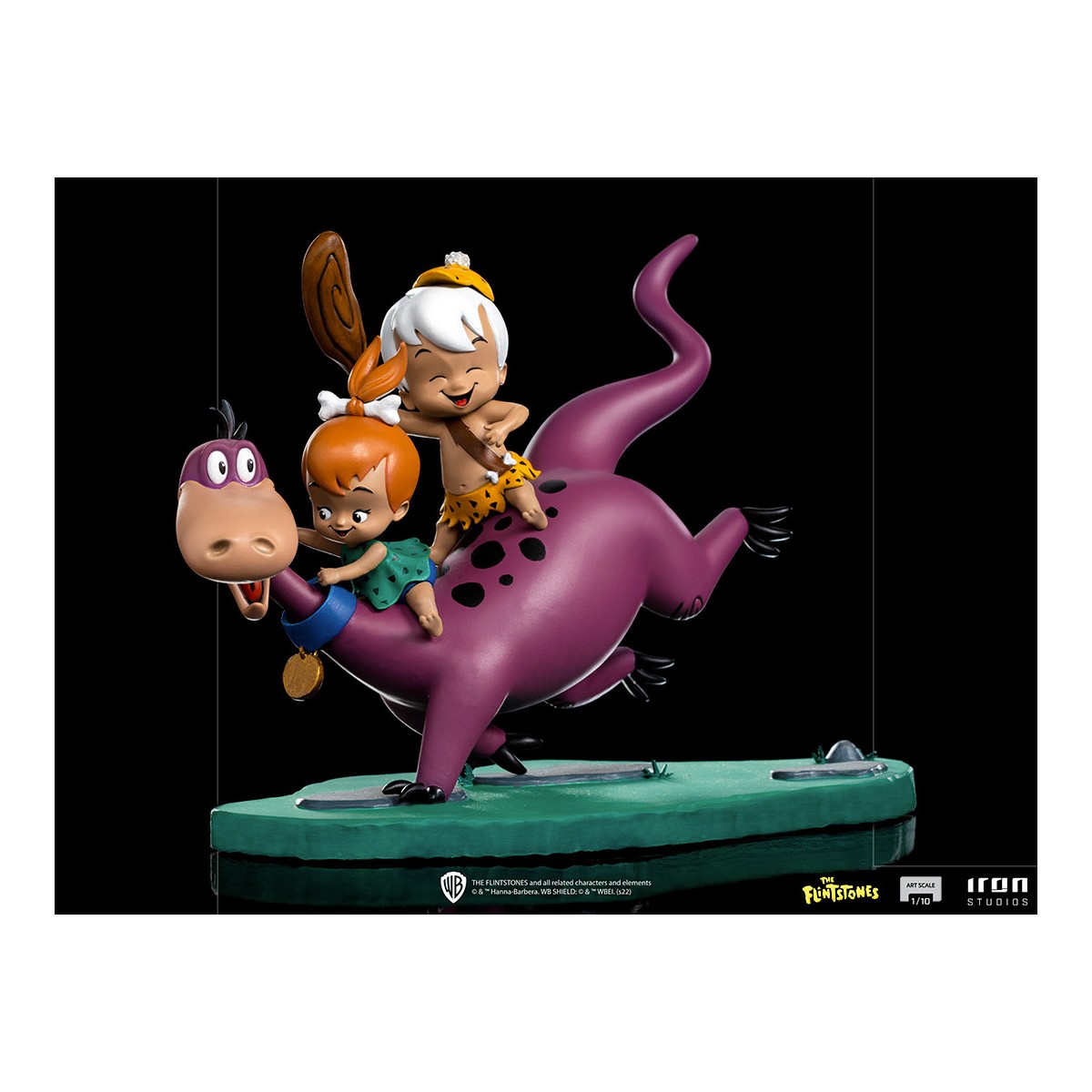 Iron Studios - Dino, Peebles & Bamm-Bamm - Los Picapiedra Bds Art Scale 1/10