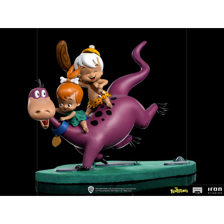 Iron Studios - Dino, Peebles & Bamm-Bamm - Los Picapiedra Bds Art Scale 1/10