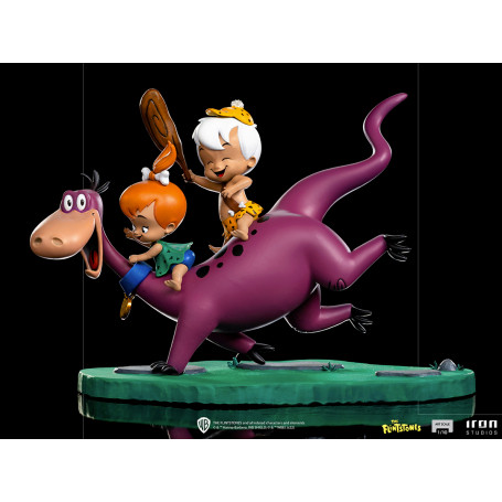 Iron Studios - Dino, Peebles & Bamm-Bamm - Los Picapiedra Bds Art Scale 1/10