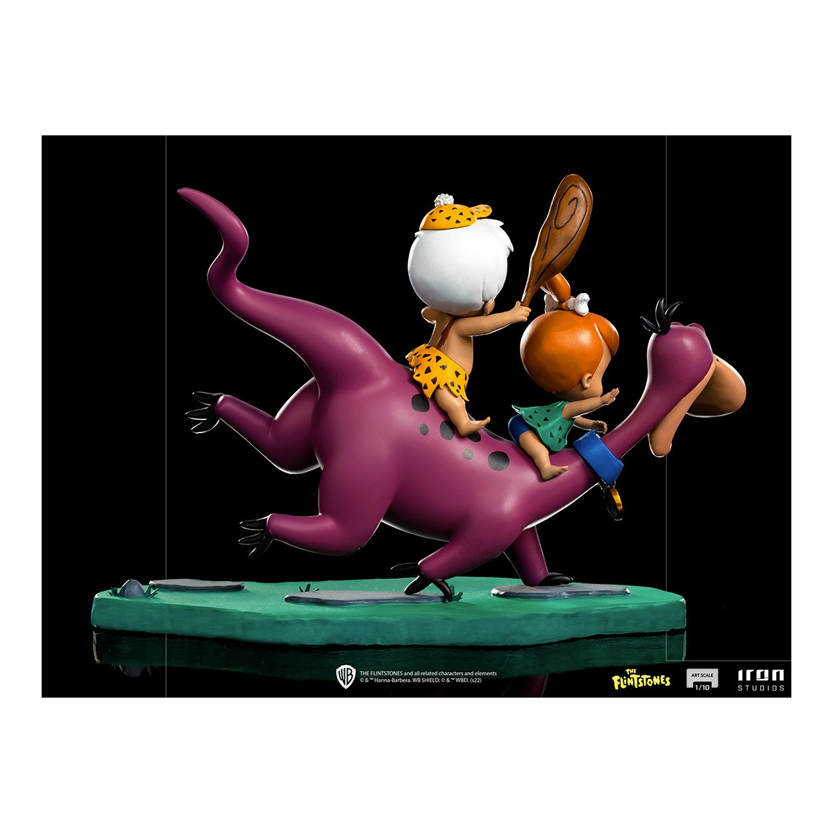 Iron Studios - Dino, Peebles & Bamm-Bamm - Los Picapiedra Bds Art Scale 1/10