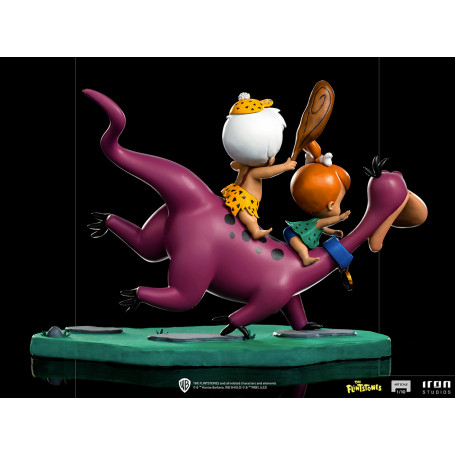 Iron Studios - Dino, Peebles & Bamm-Bamm - Los Picapiedra Bds Art Scale 1/10