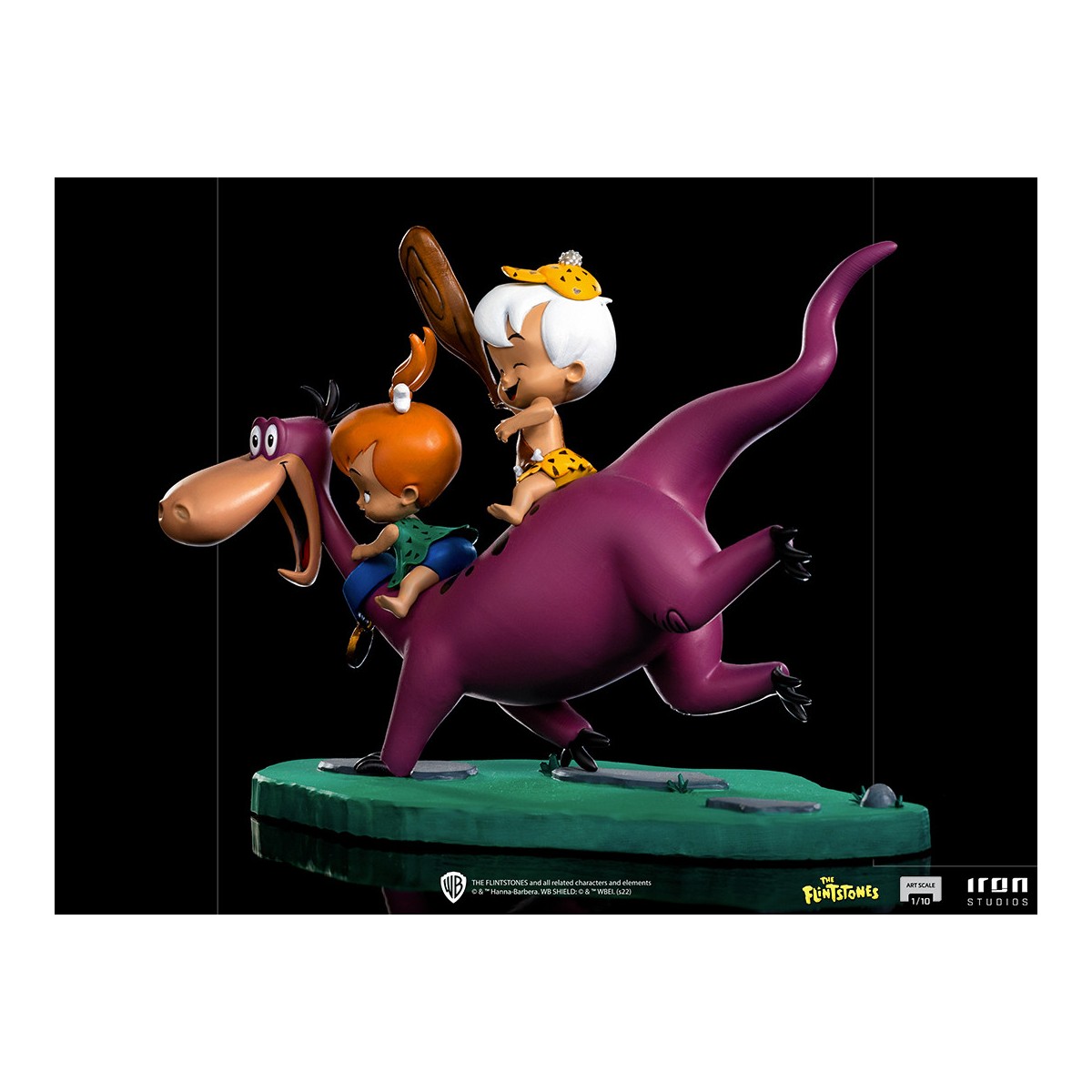 Iron Studios - Dino, Peebles & Bamm-Bamm - Los Picapiedra Bds Art Scale 1/10