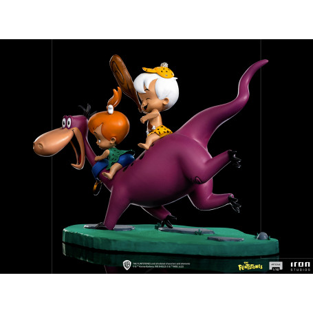 Iron Studios - Dino, Peebles & Bamm-Bamm - Los Picapiedra Bds Art Scale 1/10
