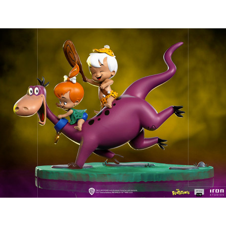 Iron Studios - Dino, Peebles & Bamm-Bamm - Los Picapiedra Bds Art Scale 1/10
