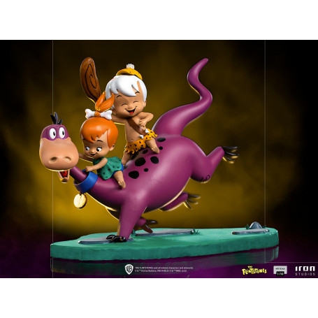 Iron Studios - Dino, Peebles & Bamm-Bamm - Los Picapiedra Bds Art Scale 1/10