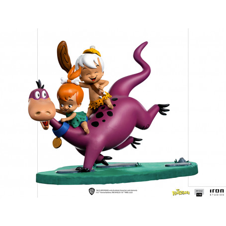 Iron Studios - Dino, Peebles & Bamm-Bamm - Los Picapiedra Bds Art Scale 1/10