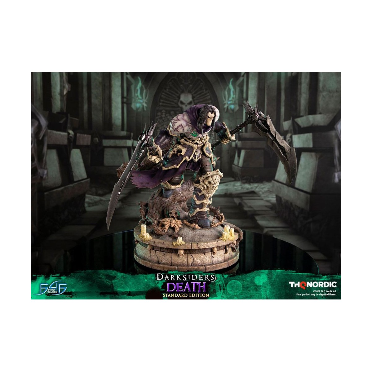 Primeras 4 figuras Estatua DEATH - Darksiders 2