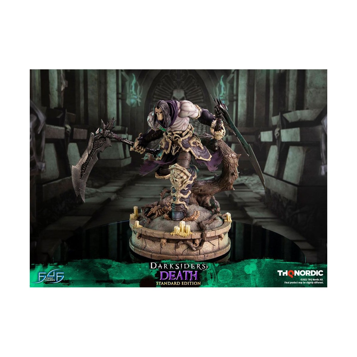 Primeras 4 figuras Estatua DEATH - Darksiders 2