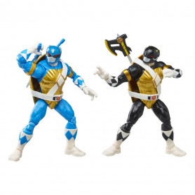 Hasbro - Paquete de 2 DONATELLO Y LEONARDO MORFADOS - Colección Power Rangers Rayo