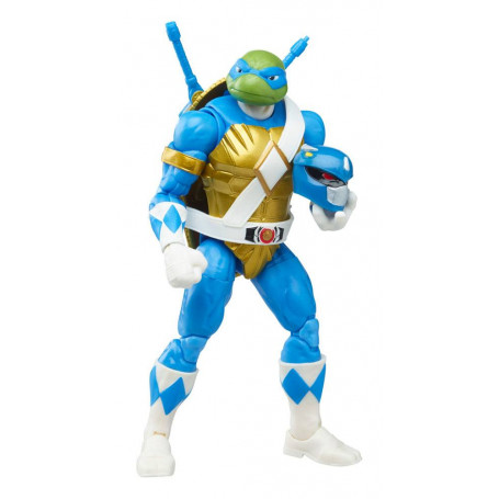 Hasbro - Paquete de 2 DONATELLO Y LEONARDO MORFADOS - Colección Power Rangers Rayo