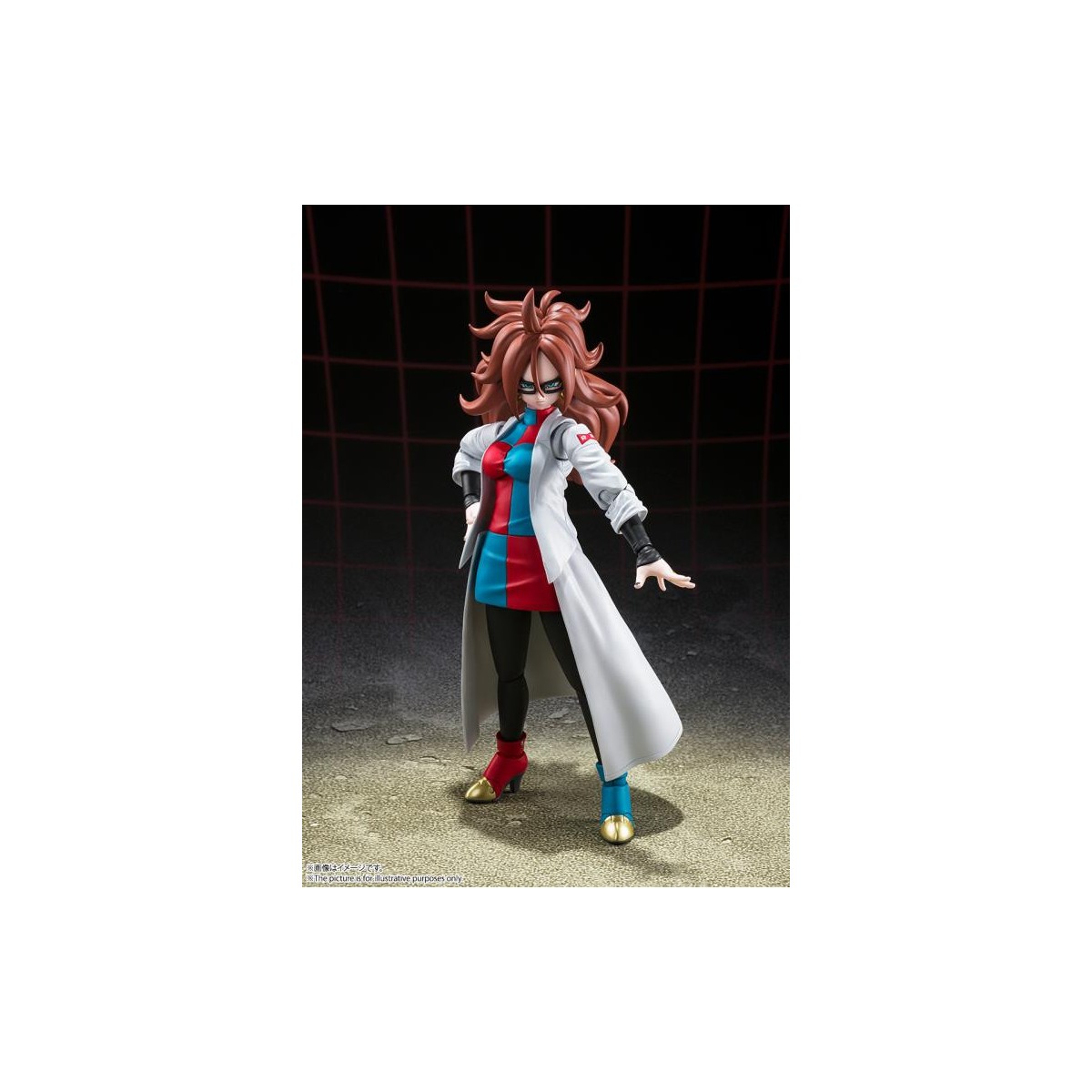 Bandai Tamashii - Dragon Ball FighterZ - C-21 Androide 21 versión bata de laboratorio - SHF SHFiguarts
