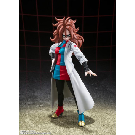 Bandai Tamashii - Dragon Ball FighterZ - C-21 Androide 21 versión bata de laboratorio - SHF SHFiguarts