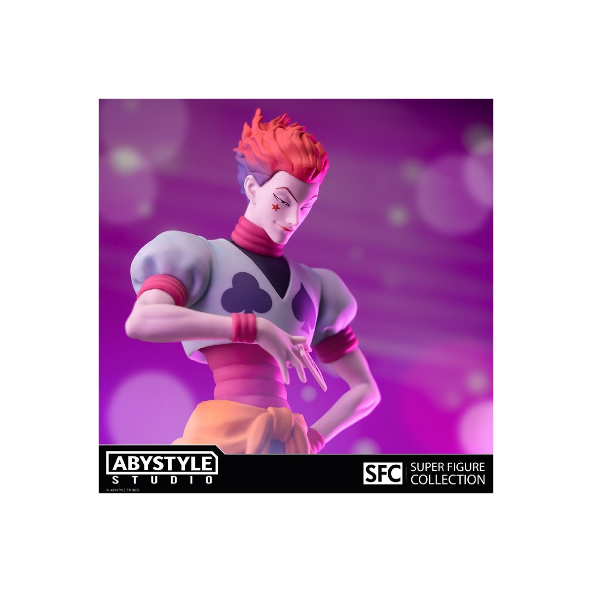 Abysse Corp - HUNTER X HUNTER - Figura de Hisoka - Colección de superfiguras
