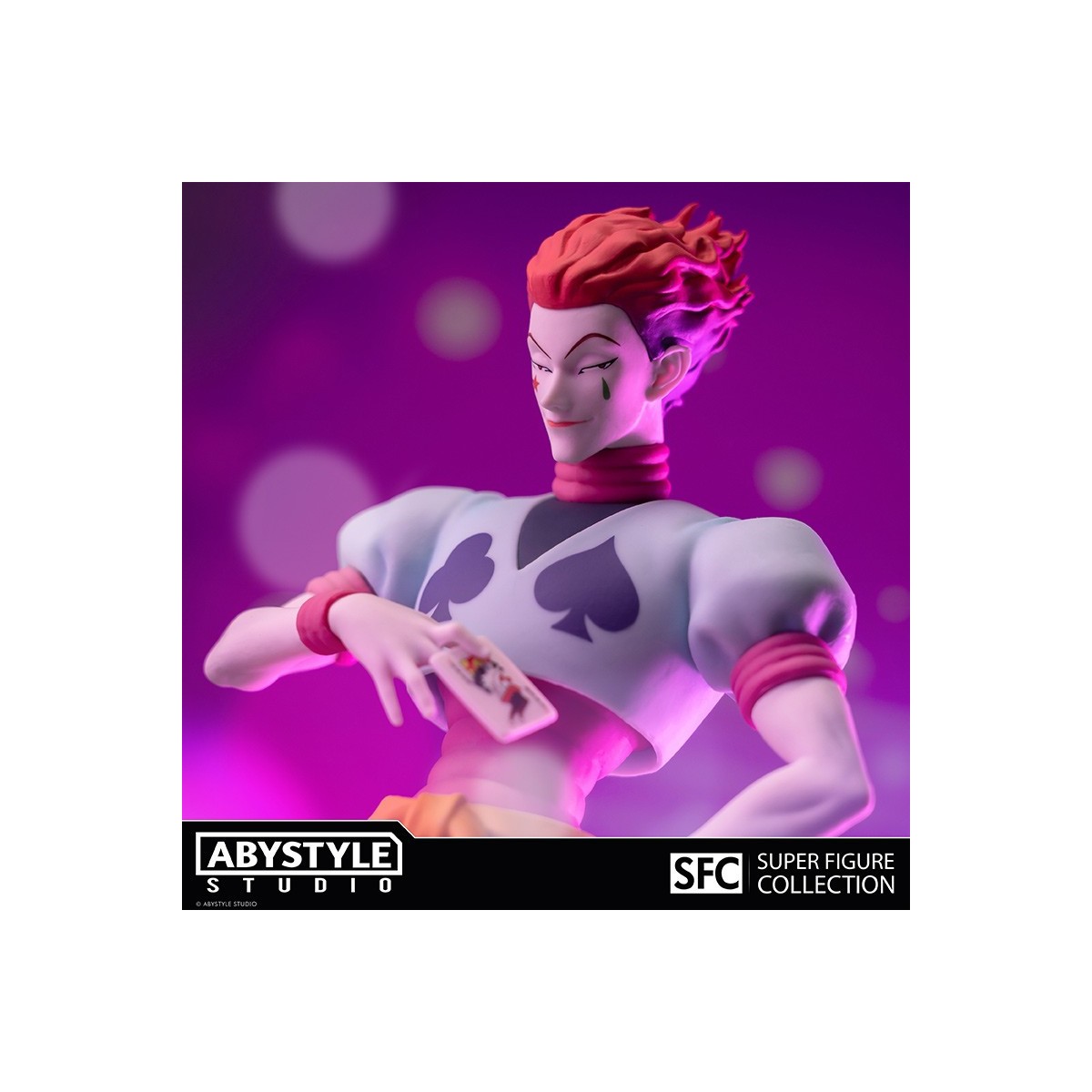 Abysse Corp - HUNTER X HUNTER - Figura de Hisoka - Colección de superfiguras