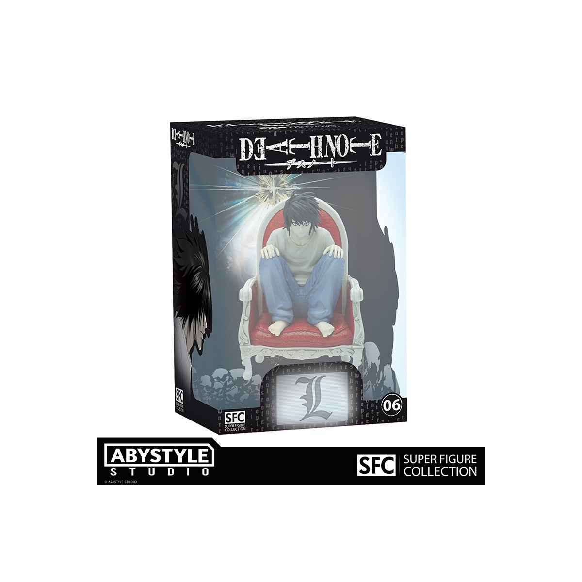 Abysse Corp - DEATH NOTE - Figurilla L - Colección de Superfiguras