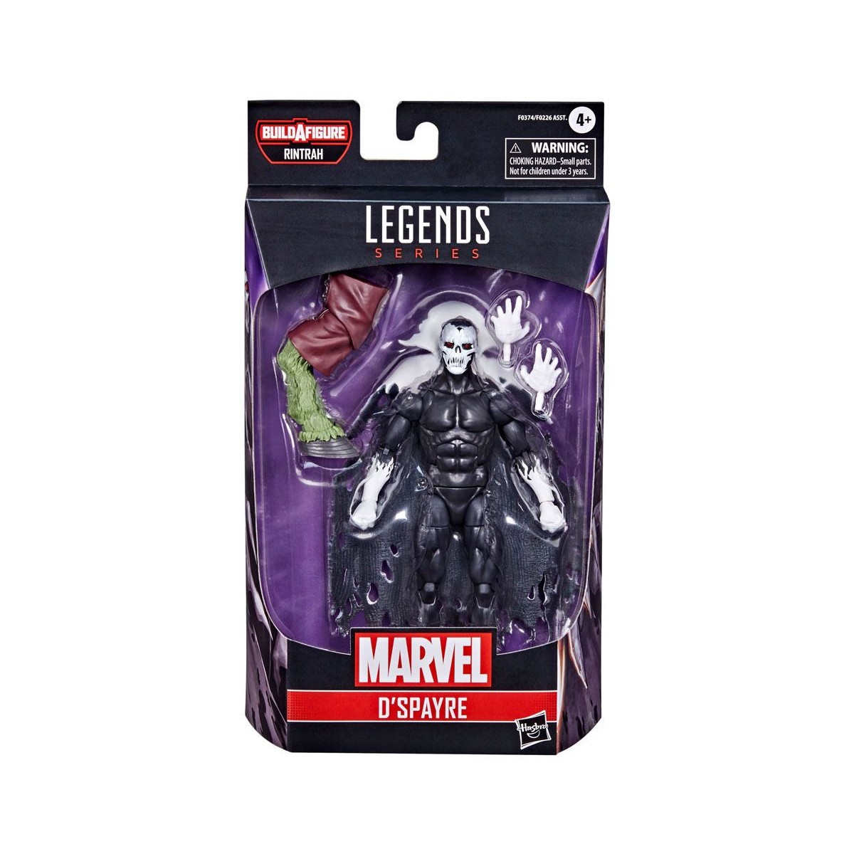 Serie Marvel Legends - D'Spayre - Rintrah Build a Figure - Hasbro