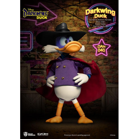 Beast Kingdom Disney Classic Figurine - Darkwing Duck - Dynamic Action Heroes 1/9