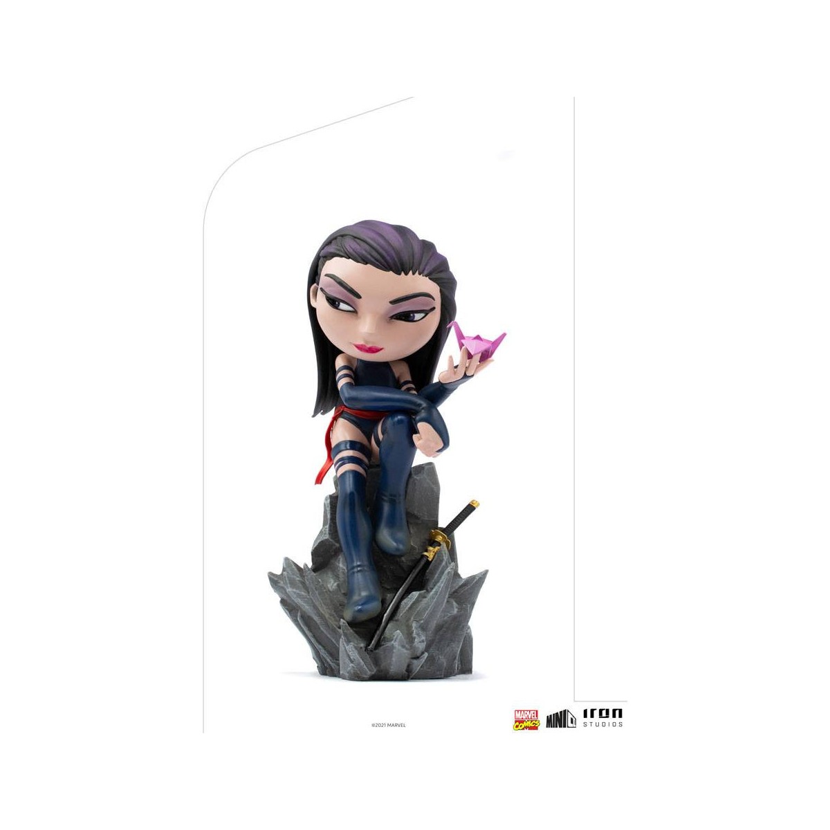 Iron Studios - Psylocke - X-Men Mini Co.Heroes PVC