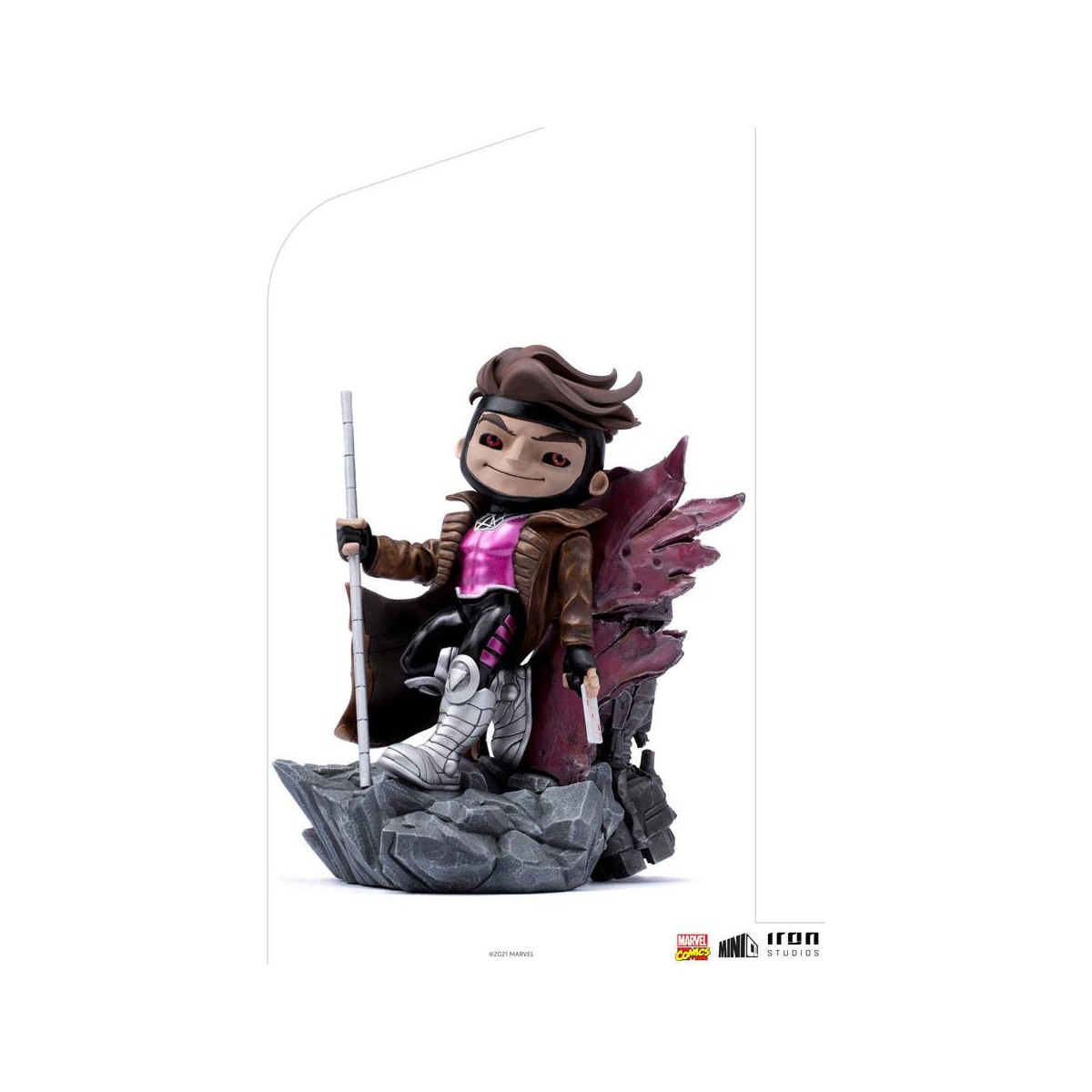 Iron Studios - Gambito - X-Men Mini Co.Heroes PVC