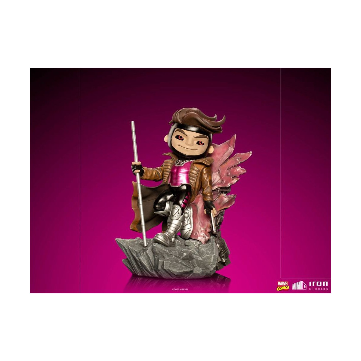 Iron Studios - Gambito - X-Men Mini Co.Heroes PVC