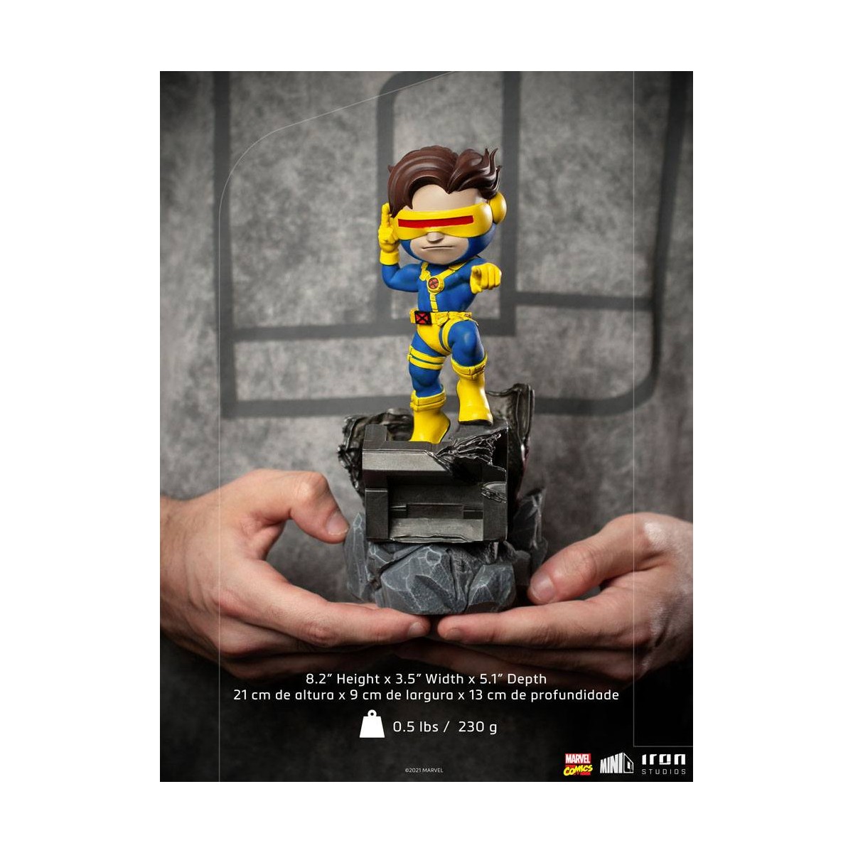 Iron Studios - Cyclop - X-Men Mini Co.Heroes PVC