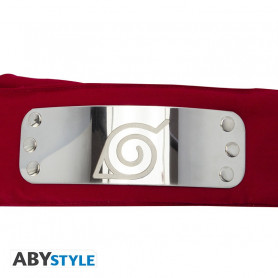 ABYstyle - NARUTO SHIPPUDEN - Diadema - Rojo Konoha