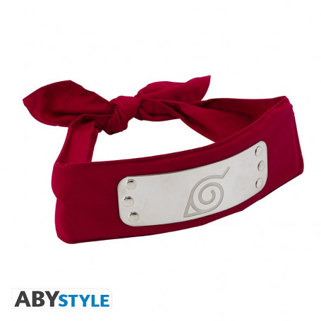 ABYstyle - NARUTO SHIPPUDEN - Diadema - Rojo Konoha