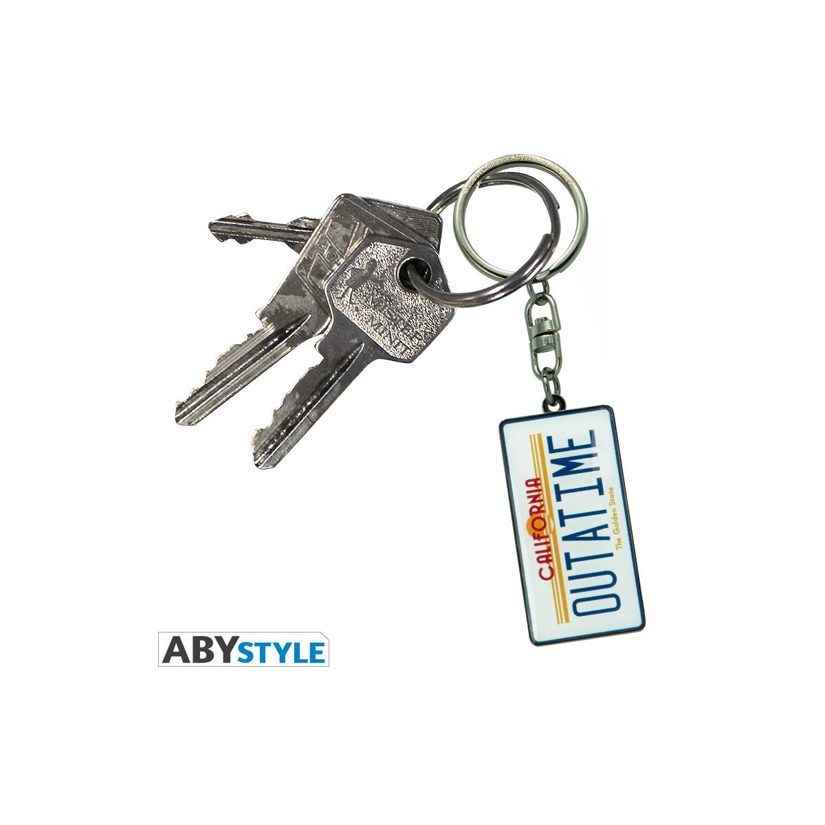 ABYstyle - VUELTA AL FUTURO - Llavero OUTATIME