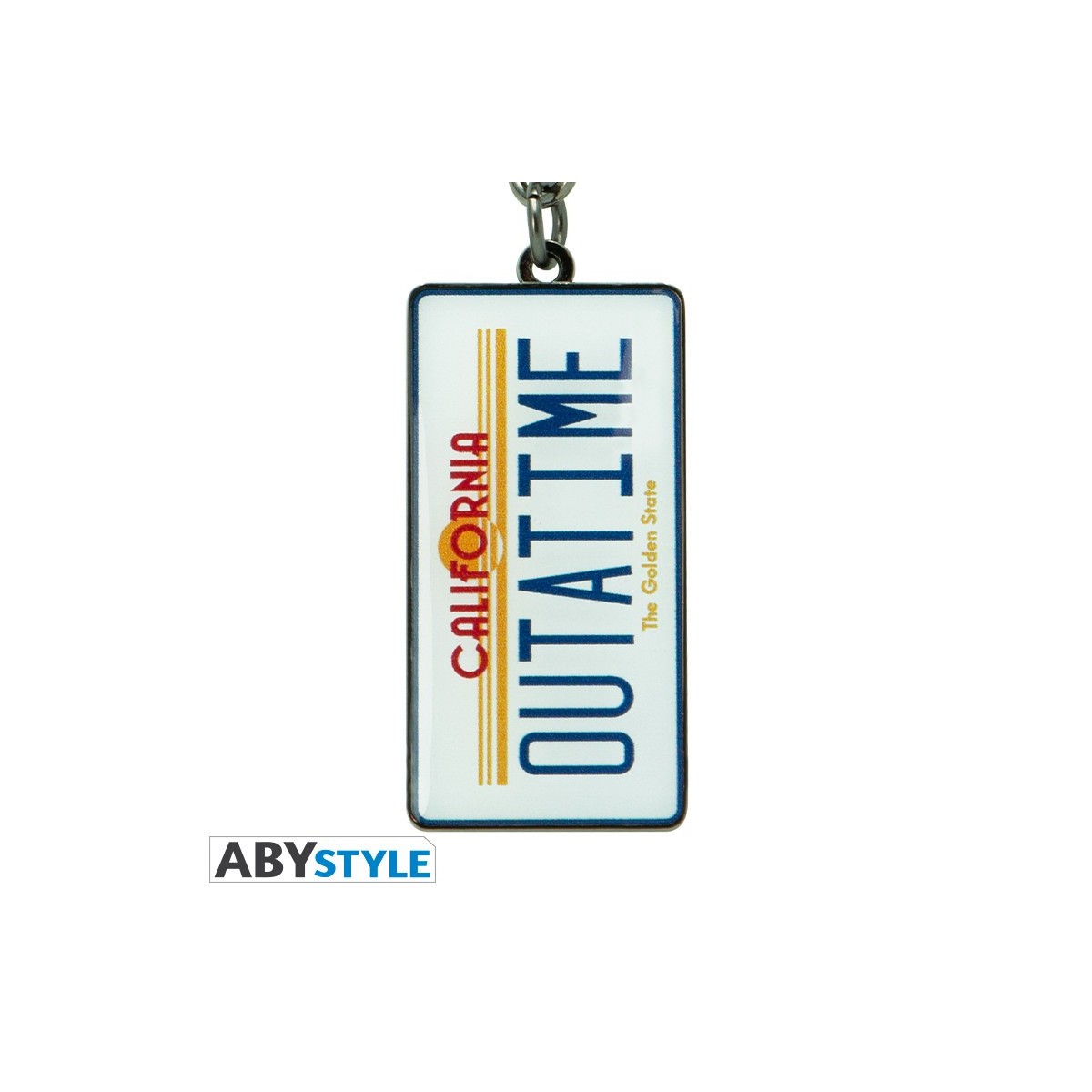 ABYstyle - VUELTA AL FUTURO - Llavero OUTATIME