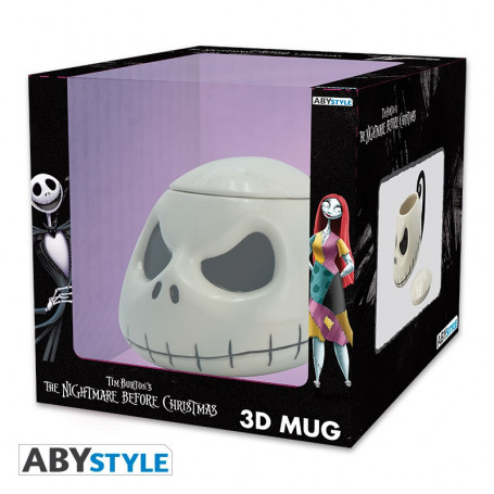 ABYstyle - Taza 3D "NIGHTMARE BEFORE XMAS" - Jack Skelington