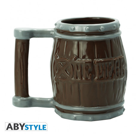 ABYstyle - ONE PIECE - Taza 3D - Barril