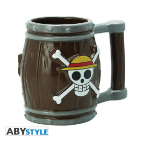 ABYstyle - ONE PIECE - Taza 3D - Barril