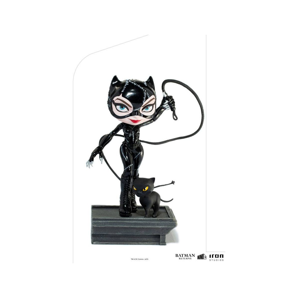 Iron Studios - Catwoman - Batman Returns Tim Burton - Mini Co.Heroes Deluxe PVC