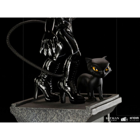 Iron Studios - Catwoman - Batman Returns Tim Burton - Mini Co.Heroes Deluxe PVC