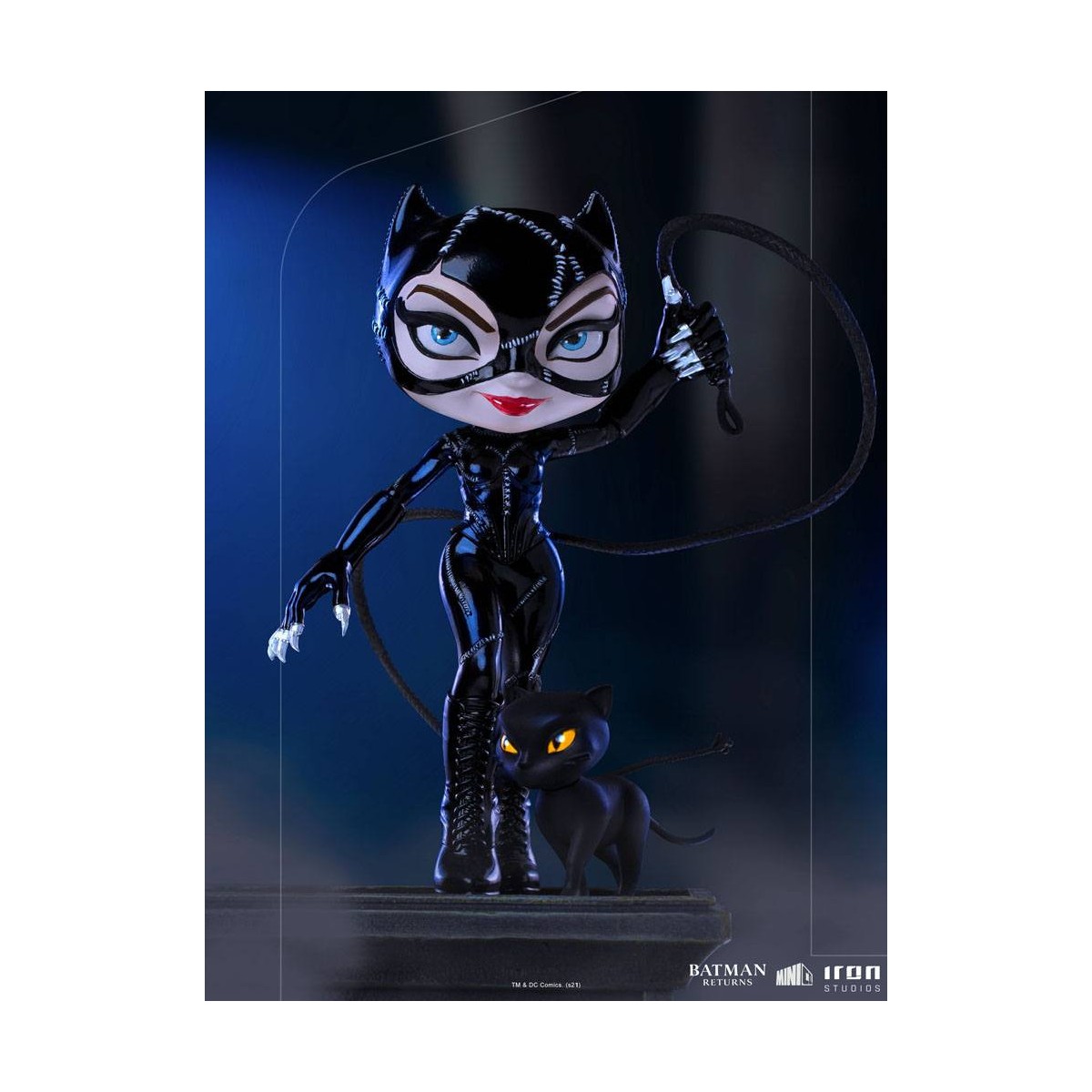 Iron Studios - Catwoman - Batman Returns Tim Burton - Mini Co.Heroes Deluxe PVC