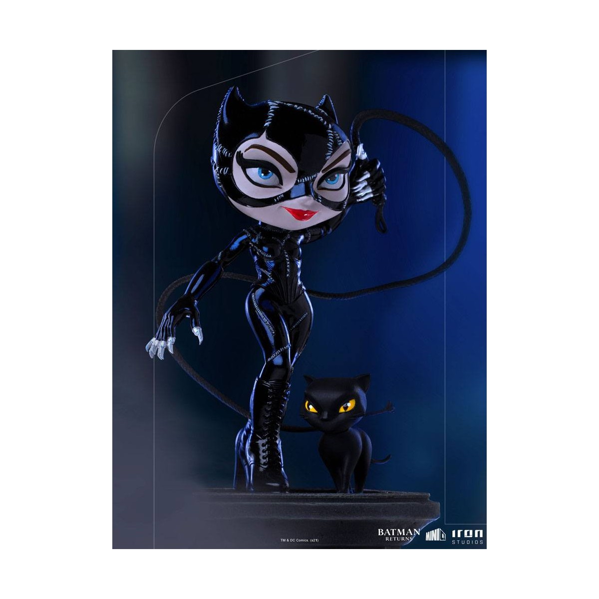 Iron Studios - Catwoman - Batman Returns Tim Burton - Mini Co.Heroes Deluxe PVC