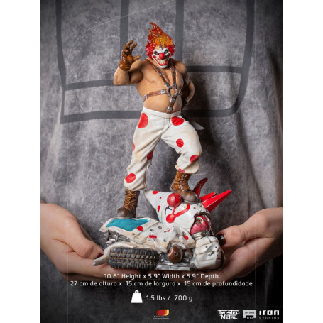 Iron Studios - Estatuilla de metal retorcido 1/10 Art Scale Sweet Tooth - Needles Kane