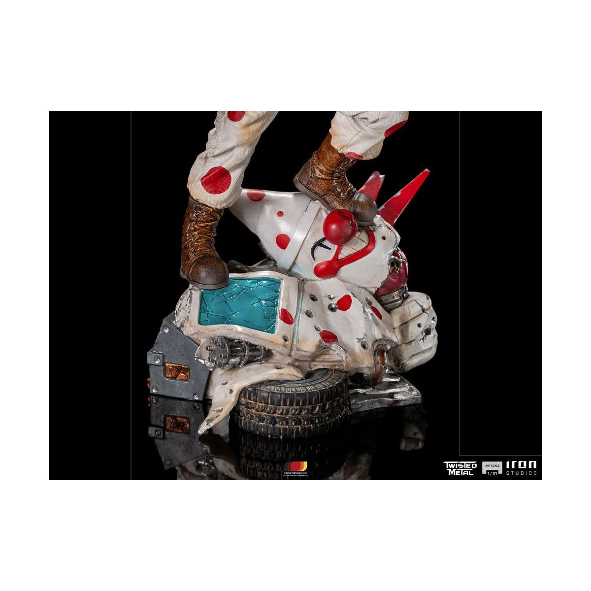 Iron Studios - Estatuilla de metal retorcido 1/10 Art Scale Sweet Tooth - Needles Kane