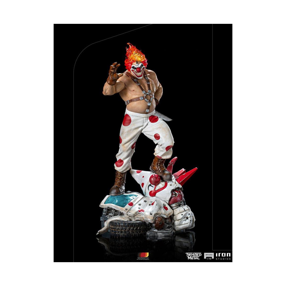 Iron Studios - Estatuilla de metal retorcido 1/10 Art Scale Sweet Tooth - Needles Kane