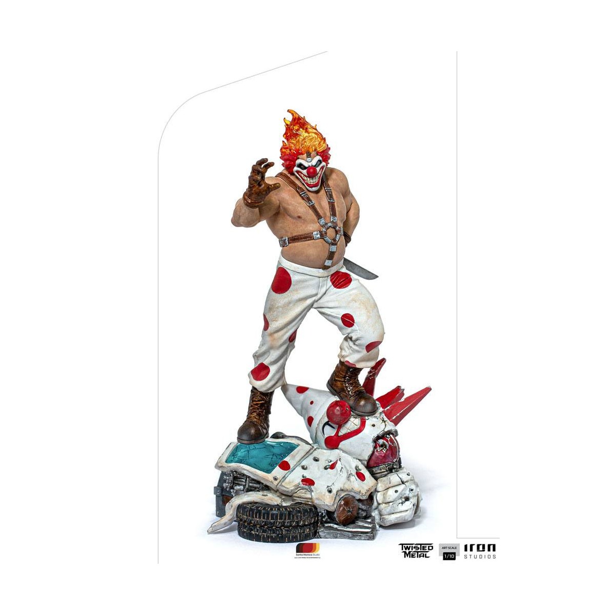 Iron Studios - Estatuilla de metal retorcido 1/10 Art Scale Sweet Tooth - Needles Kane