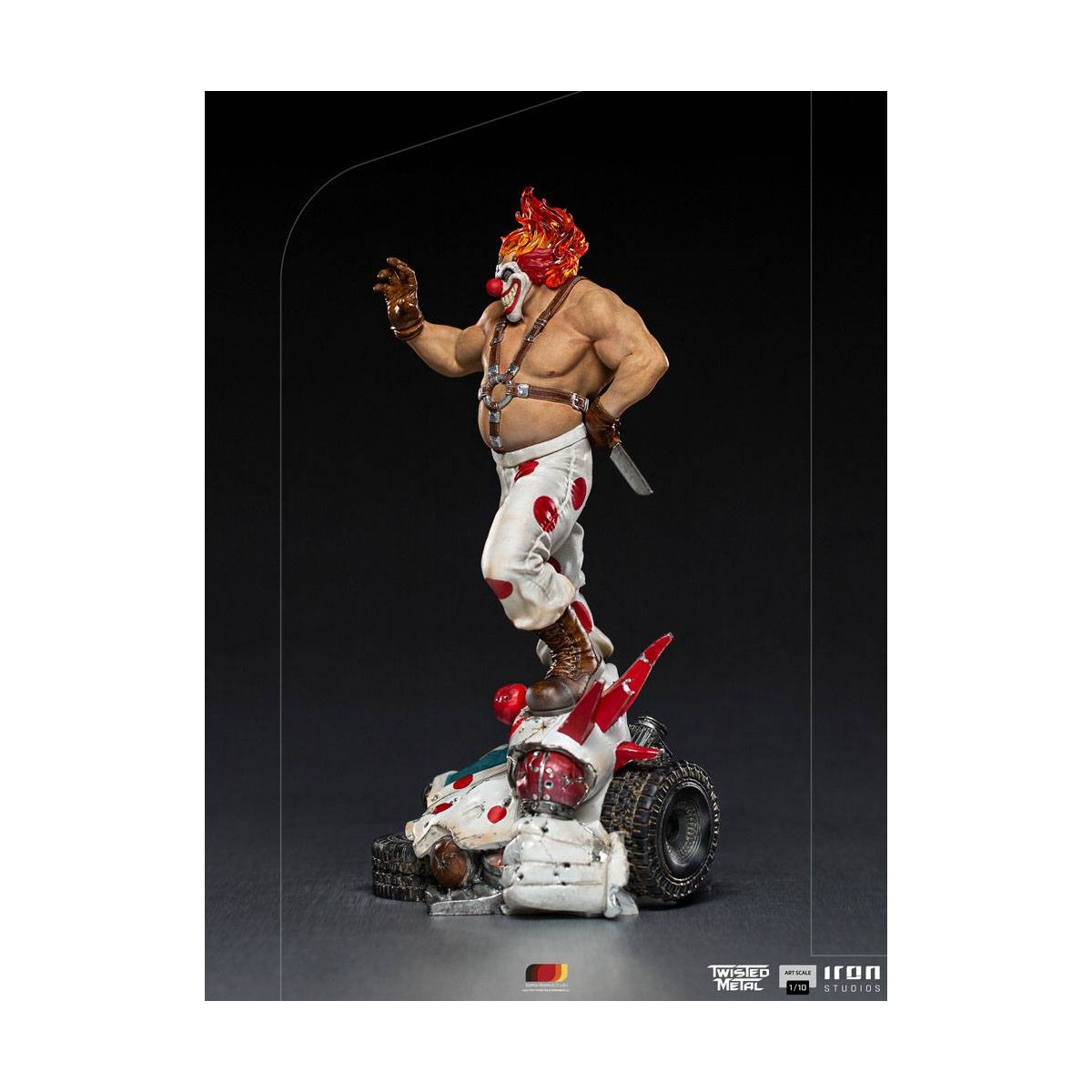 Iron Studios - Estatuilla de metal retorcido 1/10 Art Scale Sweet Tooth - Needles Kane
