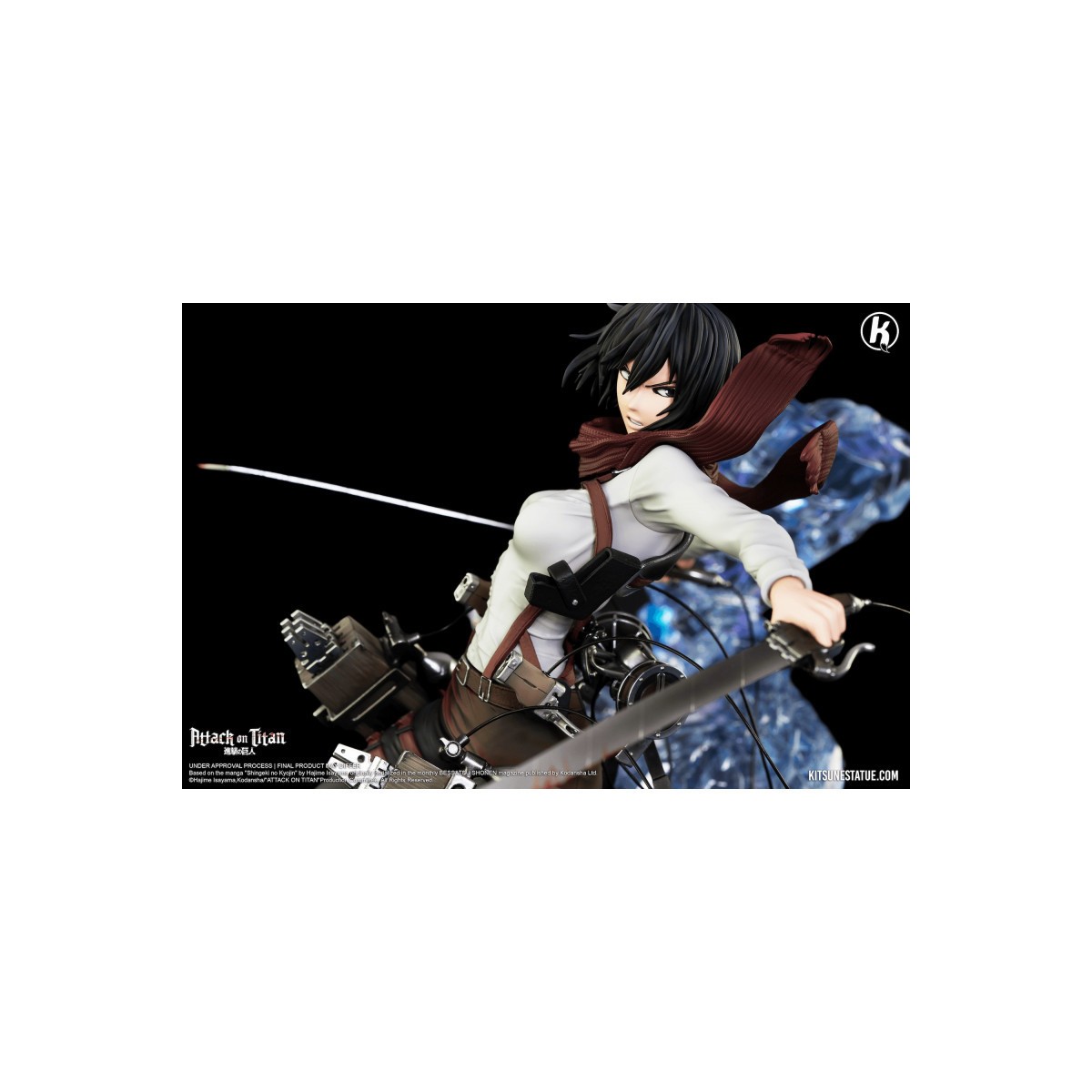 Kitsune - Ataque a los Titanes - Mikasa Ackerman 